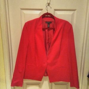 INC Women's Pink Blazer, Size 1X